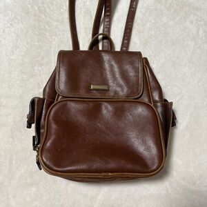 Brown Leather backpack